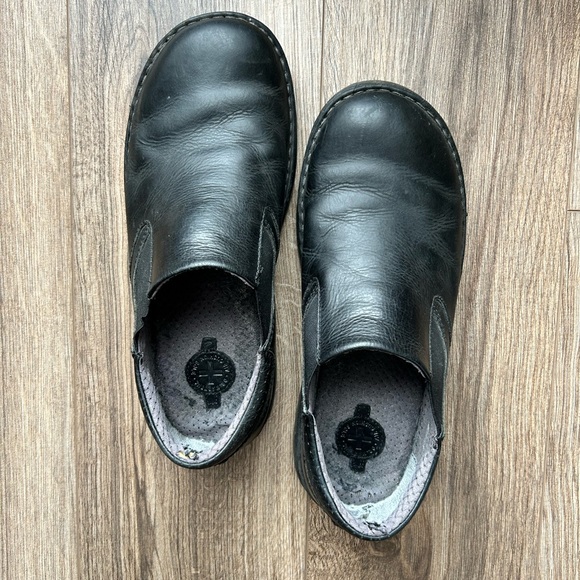 Dr. Martens Orson Black Leather Slip On Shoes | 10 - Picture 9 of 14